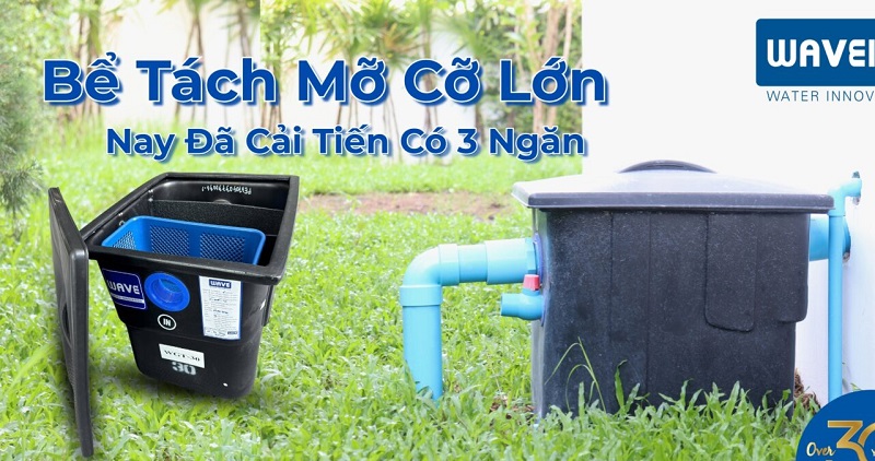 Bể tách mỡ 3 ngăn Thái Lan Bể tách mỡ 3 ngăn Thái Lan