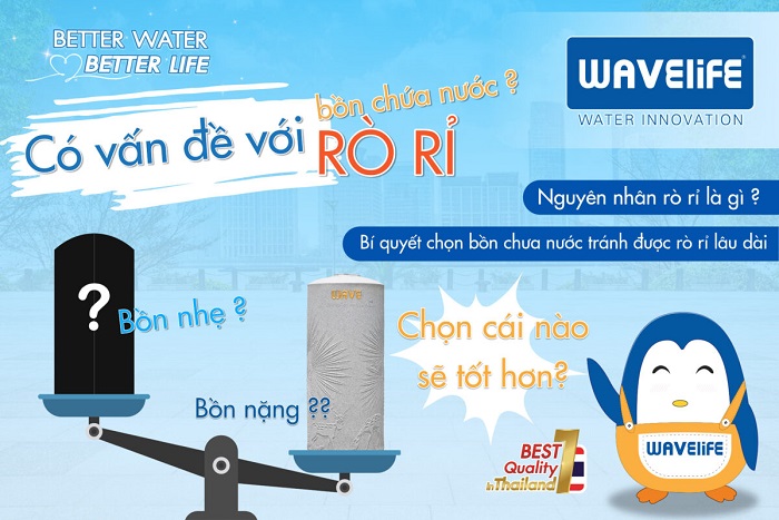 Tại sao Bồn nhựa Wavelife được nhiều khách hàng tin dùng Tại sao Bồn nhựa Wavelife được nhiều khách hàng tin dùng