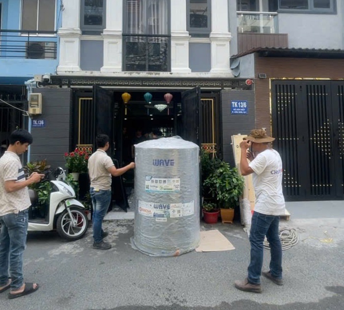 Bồn kháng khuẩn Plam 1,000L giao tại Hồ Chí Minh Bồn kháng khuẩn Plam 1,000L giao tại Hồ Chí Minh