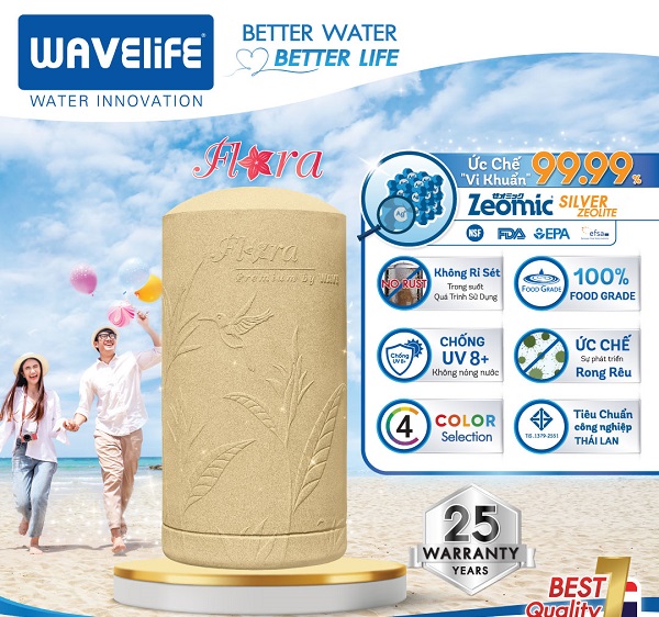 Quy trình sản xuất bồn kháng khuẩn Wavelife Quy trình sản xuất bồn kháng khuẩn Wavelife