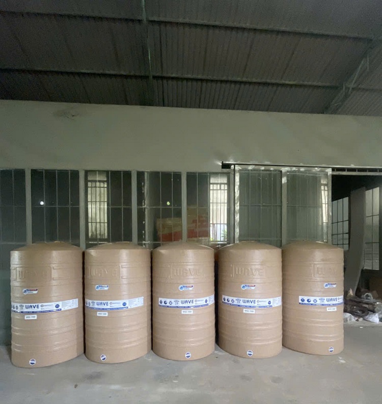 Giao bồn nước WGD tại Dự án nước Sạch Bình Chánh HCM Giao bồn nước WGD tại Dự án nước Sạch Bình Chánh HCM