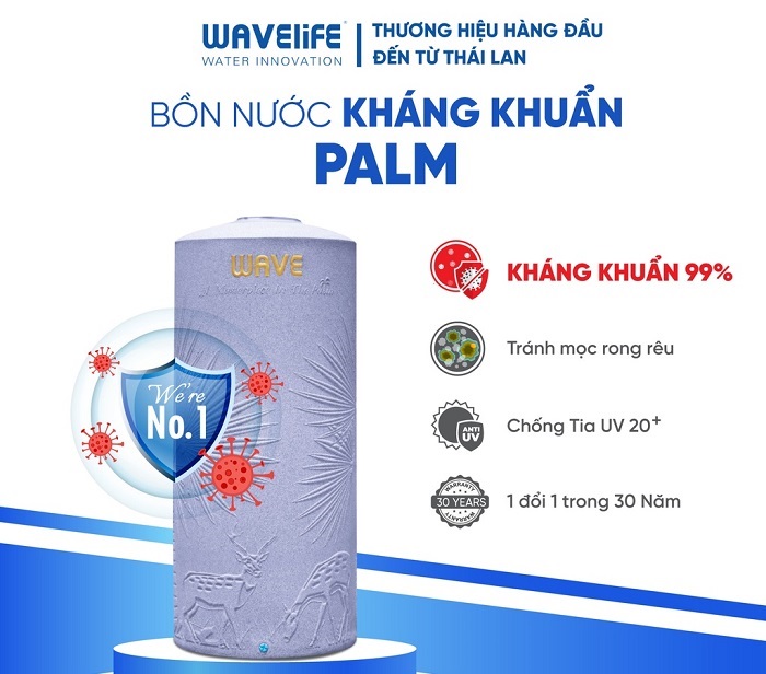 Bồn nước The Plam - Sản phẩm đến từ Thái Lan Bồn nước The Plam - Sản phẩm đến từ Thái Lan