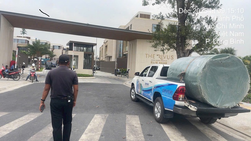 Giao hàng Bồn nước Palm - BH 30 năm Giao hàng Bồn nước Palm - BH 30 năm