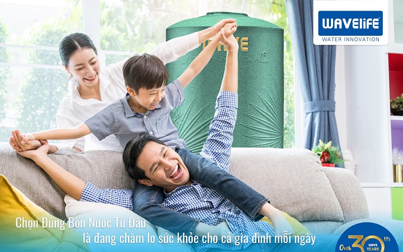 Bồn nước Palm Kháng khuẩn số 1 Việt Nam Bồn nước Palm Kháng khuẩn số 1 Việt Nam