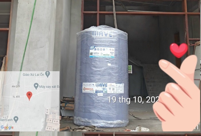 Bồn nhựa Wave Kháng khuẩn giao cho khách hàng tại TP Hồ Chí Minh Bồn nhựa Wave Kháng khuẩn giao cho khách hàng tại TP Hồ Chí Minh