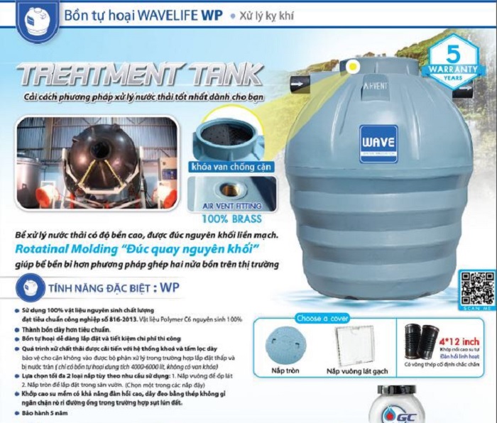 Bồn tự hoại Thái Lan dòng WP Bồn tự hoại Thái Lan dòng WP