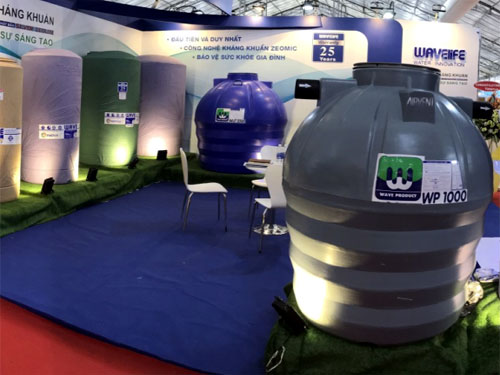 Bồn tự hoại Wavelife Công nghệ đúc liền khối Bồn tự hoại Wavelife Công nghệ đúc liền khối