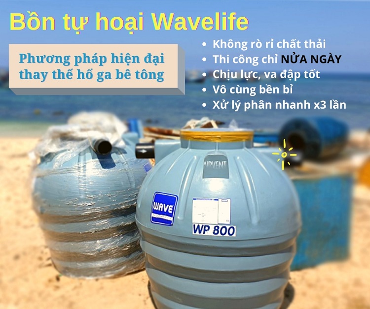 Bồn tự hoại WP Nhập khẩu Thái Lan, 100% nhựa nguyên sinh Bồn tự hoại WP Nhập khẩu Thái Lan, 100% nhựa nguyên sinh
