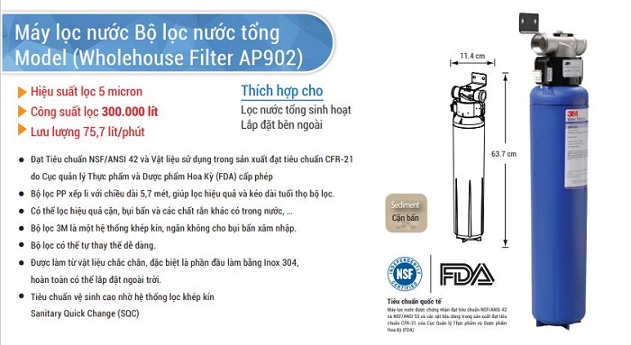 Máy Lọc Nước đầu nguồn Wavelife Máy Lọc Nước đầu nguồn Wavelife