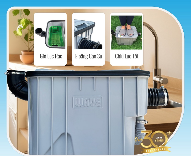 Bể tách mỡ Thái Lan Wave Kit Bể tách mỡ Thái Lan Wave Kit