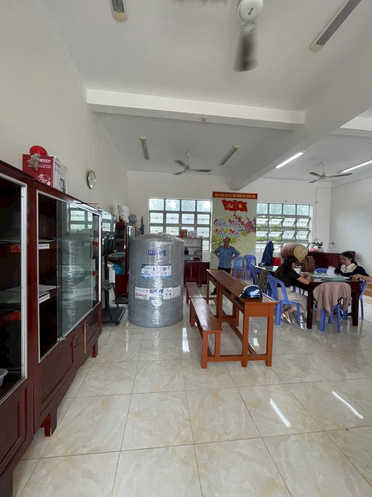 Bồn nước Champa 1000 Lít tại UBND xã Bồn nước Champa 1000 Lít tại UBND xã