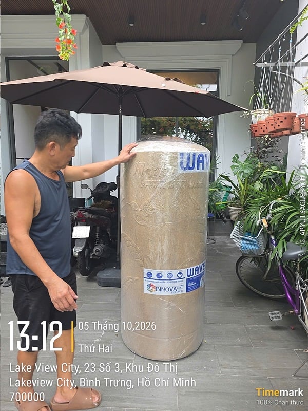 Giao hàng Bồn nước Flora Thái Lan Giao hàng Bồn nước Flora Thái Lan