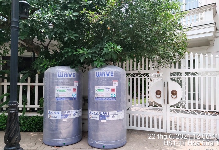 Bồn nhựa kháng khuẩn Wavelife 1000L Bồn nhựa kháng khuẩn Wavelife 1000L