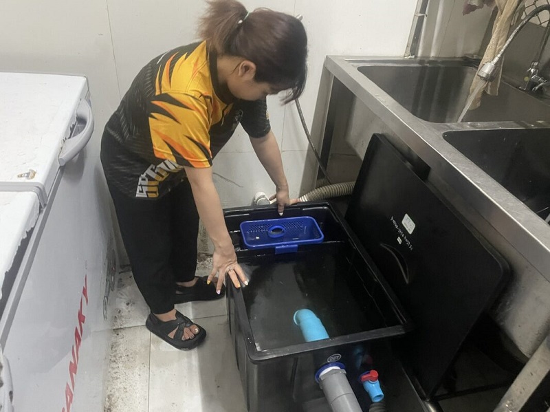 Bể tách dầu mỡ cho Nhà hàng Bể tách dầu mỡ cho Nhà hàng