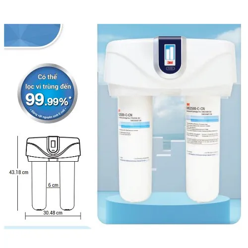 Máy Lọc Nước 3M DWS2500T Wavelife (nước uống)