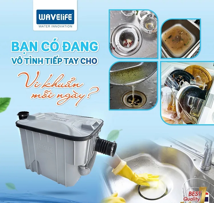 Vệ sinh Bể tách mỡ kĩ càng