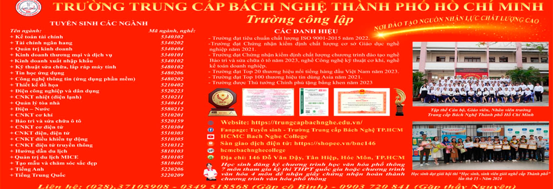 Tuyển sinh 2024 - 2025
