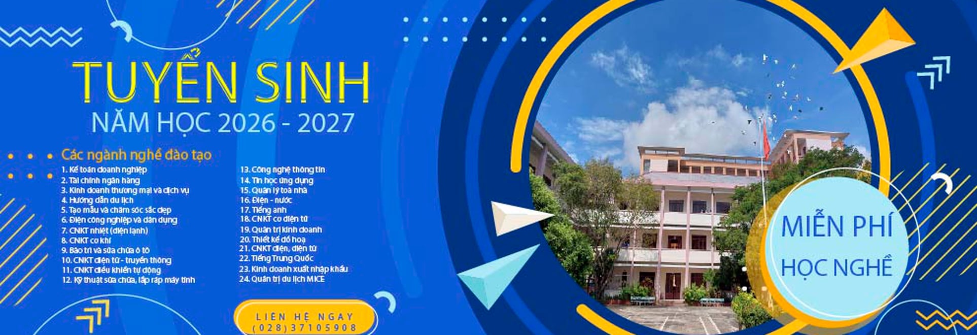 Tuyển sinh trường Trung cấp Bách Nghệ TP.HCM