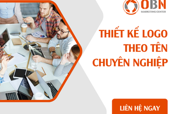 Dịch vụ thiết kế LOGO theo TÊN UY TÍN |OBN Marketing