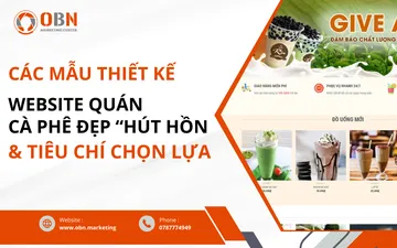 TOP các mẫu thiết kế WEBSITE QUÁN CÀ PHÊ đẹp “hút hồn & tiêu chí chọn lựa