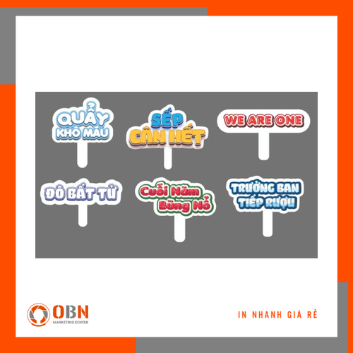 Bảng hashtag cầm tay