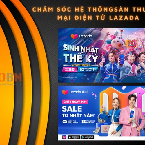 Chăm sóc hệ thống sàn thương mại điện tử Lazada