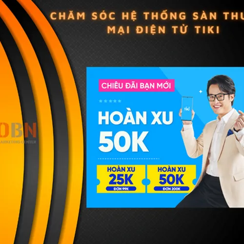 Chăm sóc hệ thống sàn thương mại điện tử Tiki