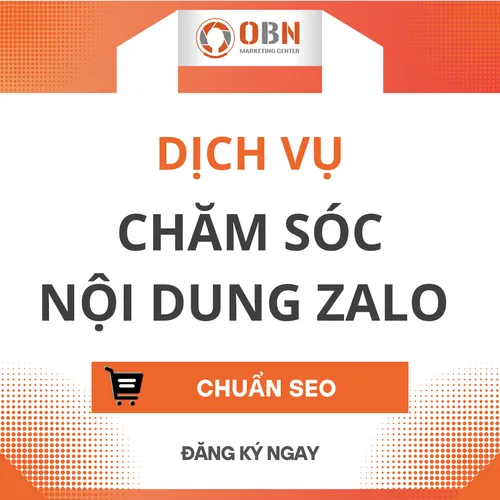 CHĂM SÓC ZALO oa THEO THÁNG CHUYÊN NGHIỆP