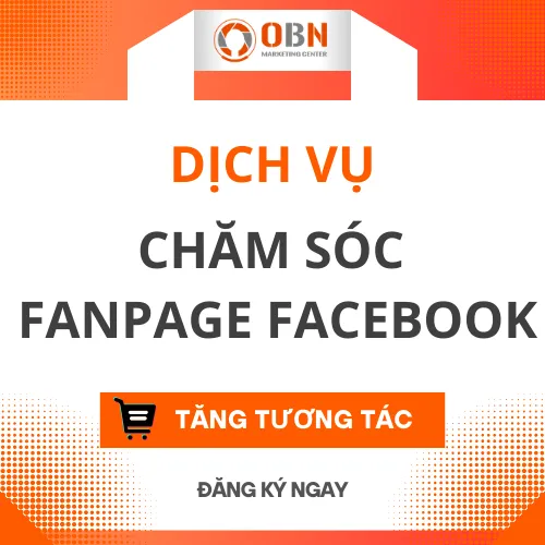 Dịch vụ chăm sóc Fanpage Facebook