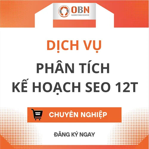 PHÂN TÍCH TỪ KHÓA SEO CHO WEBSITE theo kế hoạch 12 tháng