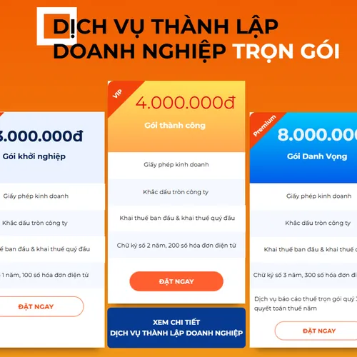 Dịch vụ THÀNH LẬP DOANH NGHIỆP trọn gói - Giải pháp tối ưu cho doanh nghiệp