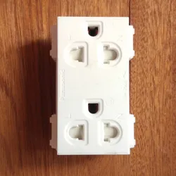 Ổ cắm đôi 3 chấu Panasonic