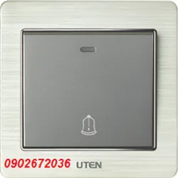 Mặt 1 công tắc chuông V6.0 Uten