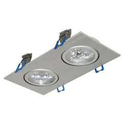 Đèn led âm trần chiếu điểm mặt vuông 6W DFC202 Duhal