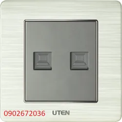 Bộ ổ cắm đôi mạng uten 