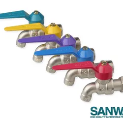 Vòi nước bi màu CK 15 FB ( 1/2