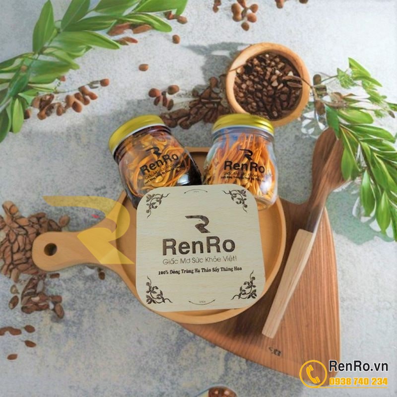 Đông trùng hạ thảo khô Renro lọ 10gram Đông trùng hạ thảo khô Renro lọ 10gram