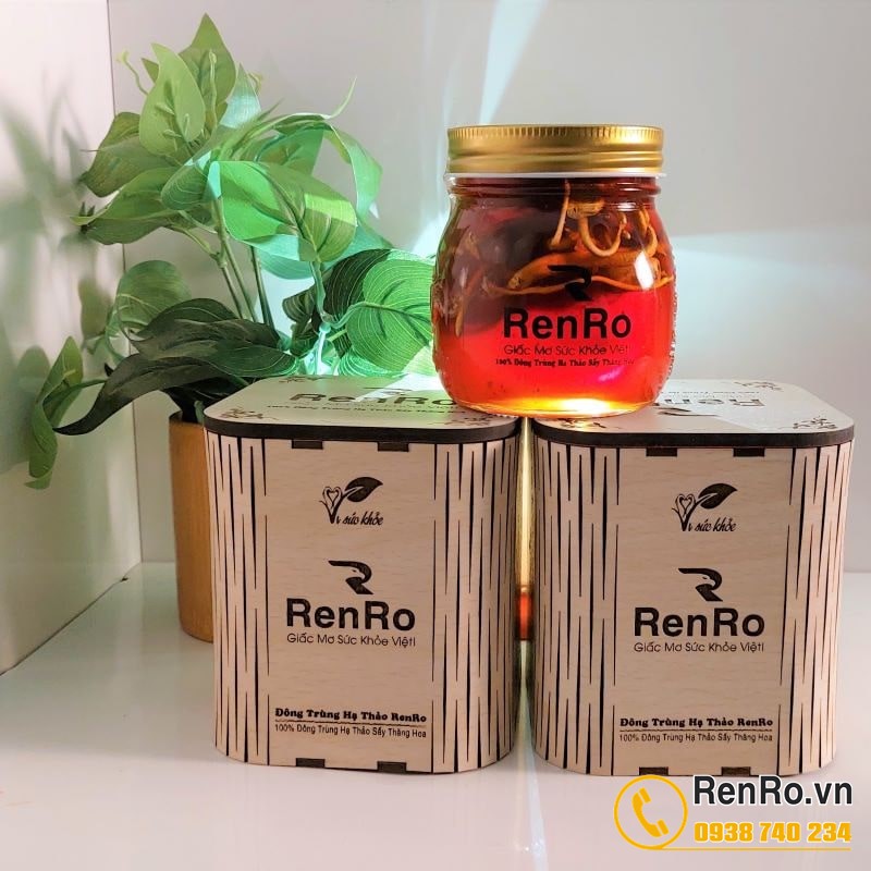 Cách ngâm đông trùng hạ thảo mật ong Renro 300ml Cách ngâm đông trùng hạ thảo mật ong Renro 300ml