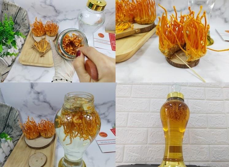 Đông trùng hạ thảo hữu cơ sử dụgng để ngâm rượu Đông trùng hạ thảo hữu cơ sử dụgng để ngâm rượu