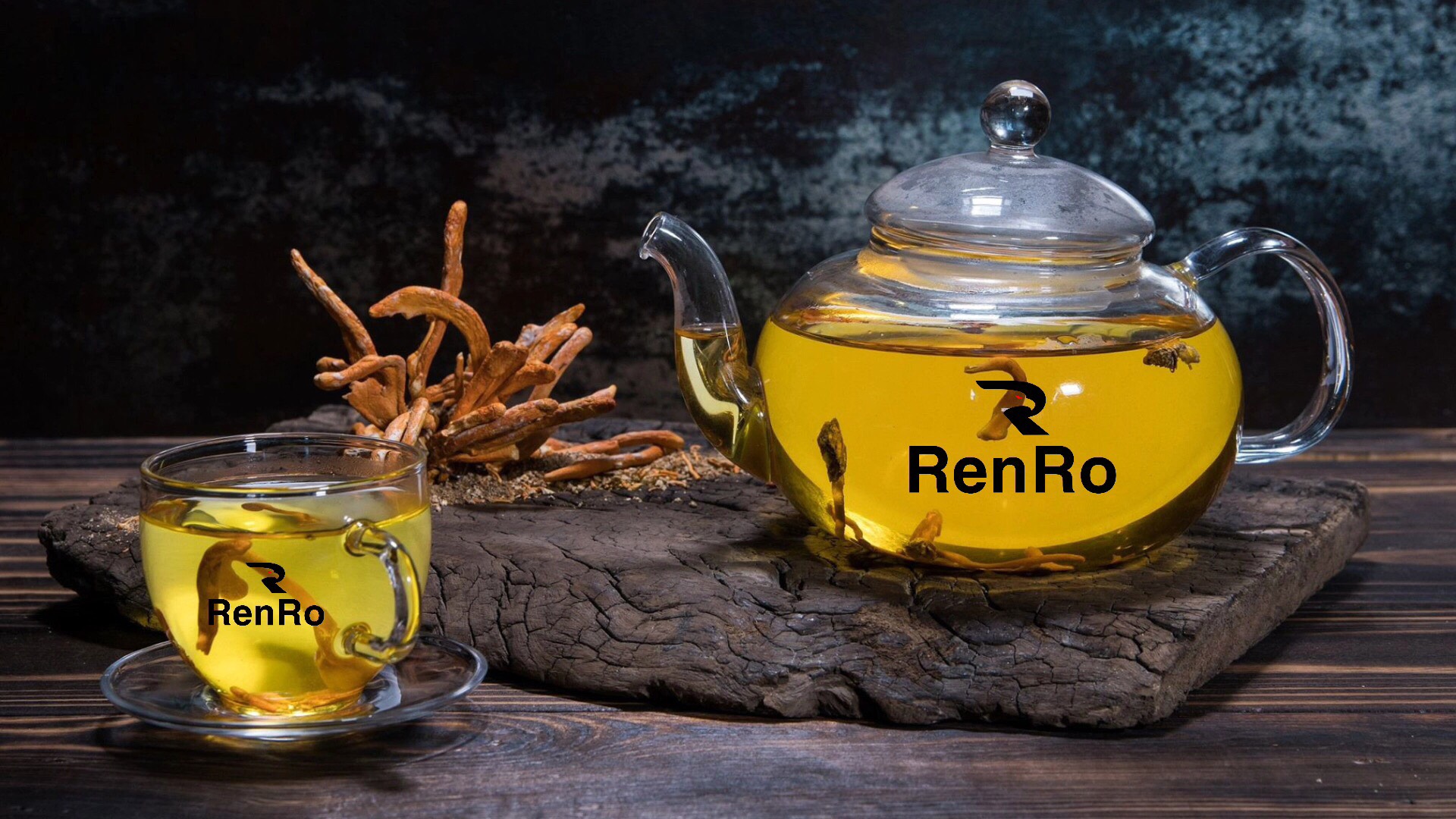 Đông trùng hạ thảo hữu cơ khô RenRo sấy thăng hoa Đông trùng hạ thảo hữu cơ khô RenRo sấy thăng hoa