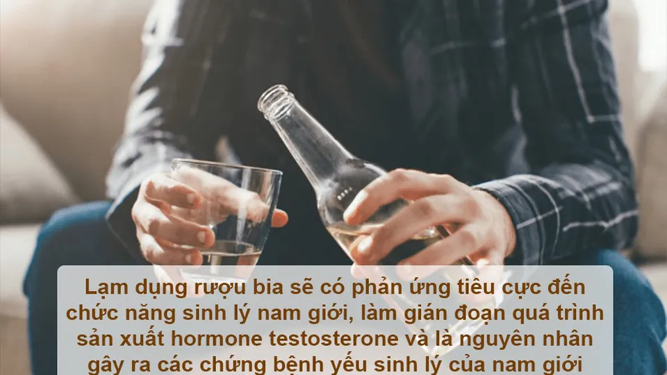 Sai lầm trong ăn uống gây suy giảm sinh lý ở nam giới