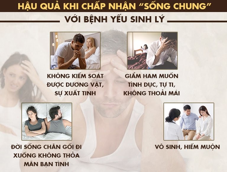 Yếu sinh lý có nguy hiểm không Yếu sinh lý có nguy hiểm không