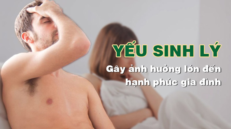 Yếu sinh lý gây ảnh hưởng hạnh phúc gia đình Yếu sinh lý gây ảnh hưởng hạnh phúc gia đình