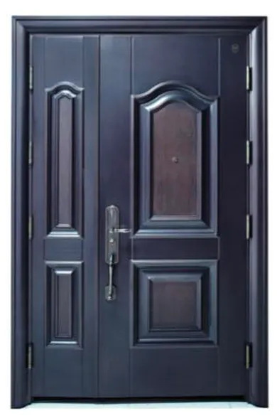 Cửa thép 2 cánh lệch - Mẹ bồng con - Mã : ADY 970 - 1.5