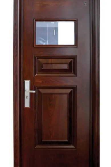 Cửa thép vân gỗ 1 cánh - Mã : ADY 951