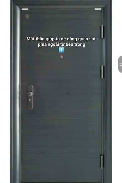 Cửa thép 1 cánh - Mã : DY983