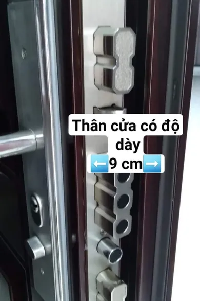 Cửa thép vân gỗ 1 cánh - Mã : ADY 981