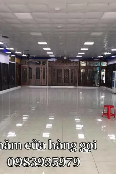 Mẫu cửa biệt thự đẹp - Cửa thép vân gỗ  4 cánh - Mã 410 loại có kính