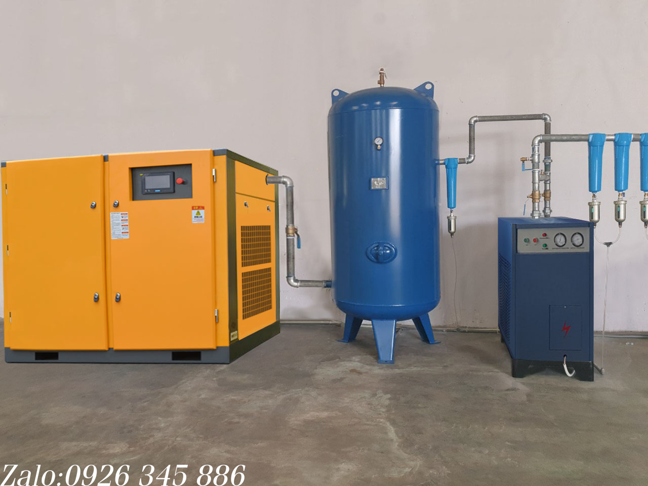 máy nén khí trục vít