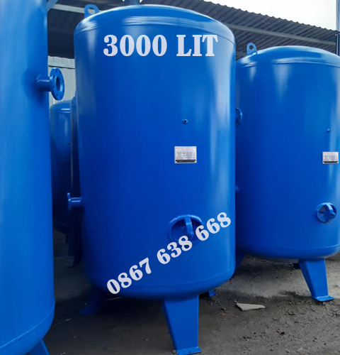bình chứa khí nén 3000 lít
